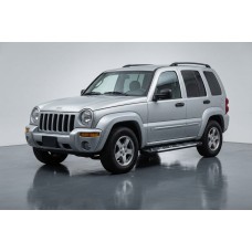 Боковые Подножки Sunrise (2 шт., Алюминий) для Jeep Cherokee/Liberty 2002-2007 гг