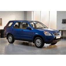 Бокові пороги Duru (2 шт., Алюміній) для Honda CRV 2001-2006 рр