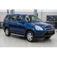 Бокові пороги Maydos V2 (2 шт., Алюміній) для Honda CRV 2001-2006 рр