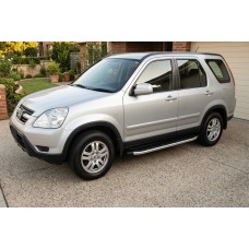 Бокові пороги Fullmond (2 шт., Алюміній) для Honda CRV 2001-2006 рр