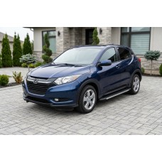 Боковые Подножки Duru (2 шт., Алюминий) для Honda HR-V 2014-2021 гг