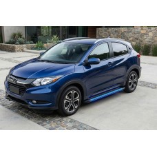 Боковые Подножки Maya Blue (2 шт., Алюминий) для Honda HR-V 2014-2021 гг
