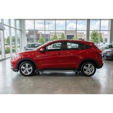Боковые Подножки Mevsim Grey (2 шт., Алюминий) для Honda HR-V 2014-2021 гг