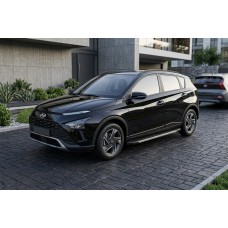 Боковые Подножки Bosphore Duru (2 шт., Алюминий) для Hyundai Bayon 2021- гг