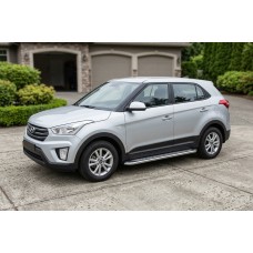 Боковые Подножки Maydos V2 (2 шт., Алюминий) для Hyundai Creta 2014-2020 гг