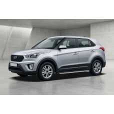 Бокові пороги Fullmond (2 шт., Алюміній) для Hyundai Creta 2014-2020 рр