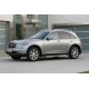 Боковые Подножки Duru (2 шт., Алюминий) для Infiniti FX 2003-2008 гг