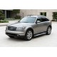 Боковые Подножки Mevsim Grey (2 шт., Алюминий) для Infiniti FX 2003-2008 гг