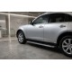 Боковые Подножки BlackLine (2 шт., Алюминий) для Infiniti FX 2003-2008 гг