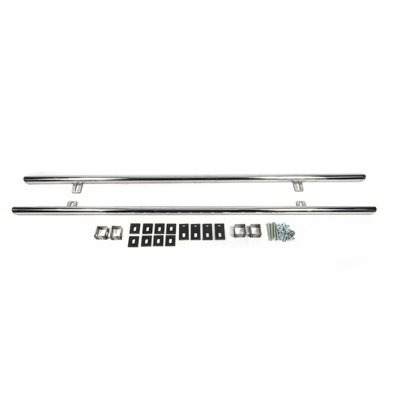 Боковые трубы 42 мм (2 шт, нерж) для BMW X3 E-83 2003-2010 гг