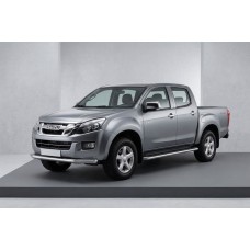 Боковые Подножки Maydos V1 (2 шт., Алюминий) для Isuzu D-Max 2011-2019 гг