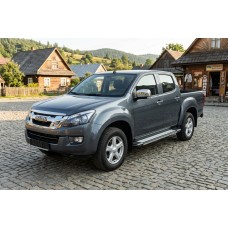 Боковые Подножки Rainbow (2 шт., Алюминий) для Isuzu D-Max 2011-2019 гг
