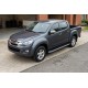 Боковые Подножки Tayga Grey (2 шт., Алюминий) для Isuzu D-Max 2011-2019 гг