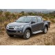 Боковые Подножки Vision New Grey (2 шт., Алюминий) для Isuzu D-Max 2011-2019 гг
