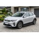 Боковые пороги Bosphorus Black (2 шт., алюминий) для Kia Stonic 2017- гг