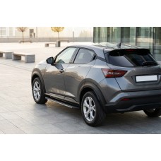 Бокові пороги Bosphore Grey (2 шт., Алюміній) для Nissan Juke 2020- рр