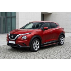 Бокові пороги Maya Red (2 шт., Алюміній) для Nissan Juke 2020- рр