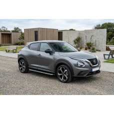 Бокові пороги BlackLine (2 шт., Алюміній) для Nissan Juke 2020- рр