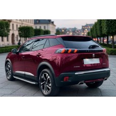 Боковые Подножки Fullmond (2 шт., Алюминий) для Peugeot 2008 2019- гг