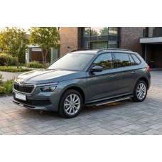 Боковые Подножки Bosphore Grey (2 шт., Алюминий) для Skoda Kamiq 2019- гг