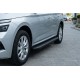Боковые Подножки Bosphore Black (2 шт., Алюминий) для Skoda Kamiq 2019- гг