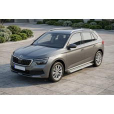 Боковые Подножки Maya V2 (2 шт., Алюминий) для Skoda Kamiq 2019- гг