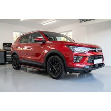 Боковые Подножки Maya Red (2 шт., Алюминий) для SsangYong Korando 2019- гг