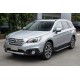 Боковые Подножки Maya V1 (2 шт., Алюминий) для Subaru Outback 2014-2019 гг