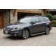 Боковые Подножки Tayga Grey (2 шт., Алюминий) для Subaru Outback 2014-2019 гг