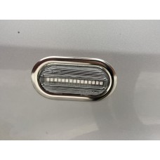 Обведення поворотника (2 шт., нерж) для Ford Focus II 2005-2008 рр