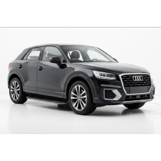 Боковые Подножки Bosphore Black (2 шт., Алюминий) для Ауди Q2 2016- гг