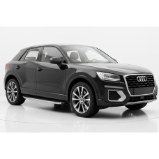 Бокові пороги Fullmond (2 шт., Алюміній) для Ауди Q2 2016- рр