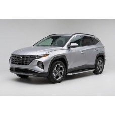 Бокові пороги Maydos V1 (2 шт., Алюміній) для Hyundai Tucson NX4 2021- рр