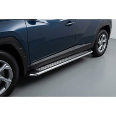 Бокові пороги Maydos V2 (2 шт., Алюміній) для Hyundai Tucson NX4 2021- рр