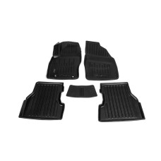 Килимки Stingray 3D (5 шт, поліуретан) для Ford Focus II 2005-2008 рр