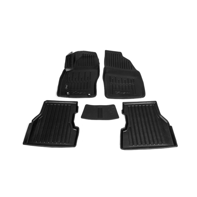 Килимки Stingray 3D (5 шт, поліуретан) для Ford Focus II 2005-2008 рр