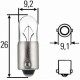 Указательная лампа Narva 17131 T4W 12V 4W BA9
