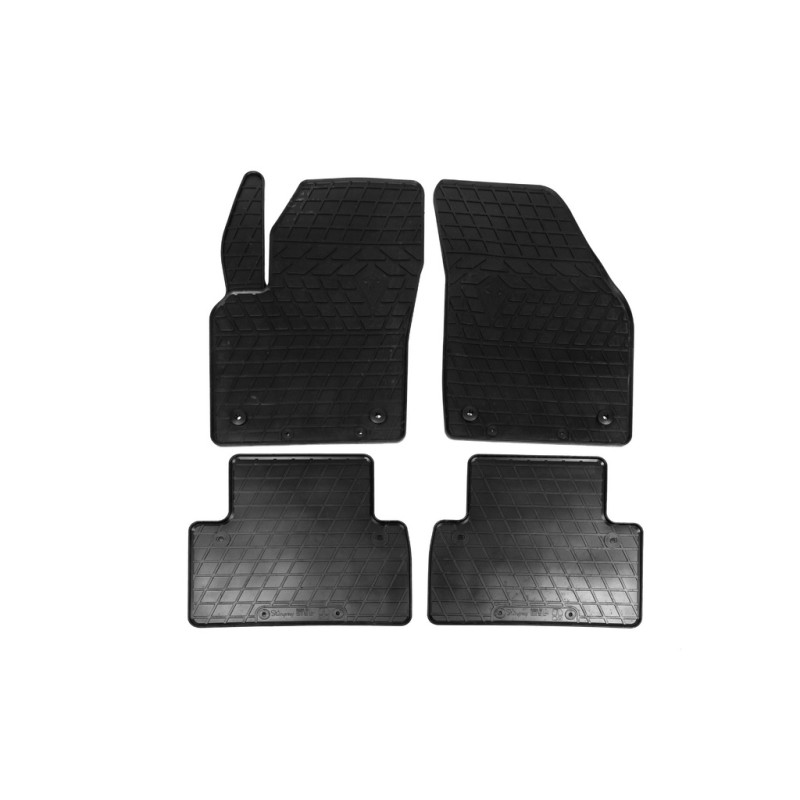 Гумові килимки (4 шт, Stingray Premium) для Volvo S40 2004-2012 рр