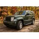 Боковые Подножки Duru (2 шт., Алюминий) для Jeep Cherokee/Liberty 2007-2013 гг