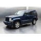 Боковые Подножки Fullmond (2 шт., Алюминий) для Jeep Cherokee/Liberty 2007-2013 гг