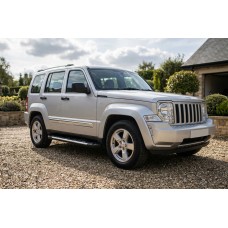 Бокові пороги Sunrise (2 шт., Алюміній) для Jeep Cherokee/Liberty 2007-2013 рр