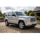 Боковые Подножки Sunrise (2 шт., Алюминий) для Jeep Cherokee/Liberty 2007-2013 гг