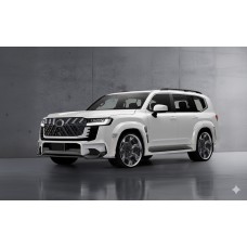 Передняя решетка Wald для Toyota Land Cruiser 300 2021- гг