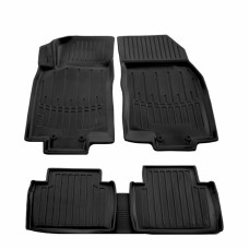 Килимки Stingray 3D (5 шт, поліуретан) для Nissan X-trail T32 / Rogue 2014-2021 рр