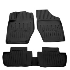 Килимки Stingray 3D (5 шт, поліуретан) для Peugeot 308 2007-2013 рр