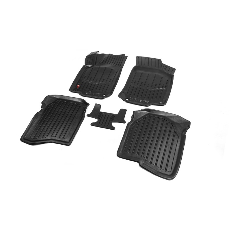 Килимки Stingray 3D (5 шт, поліуретан) для Skoda Octavia I Tour A4 1996-2010