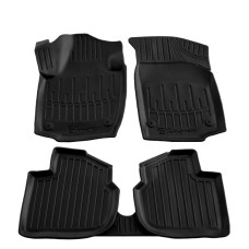 Килимки Stingray 3D (5 шт, поліуретан) для Seat Toledo 2012-2019 рр