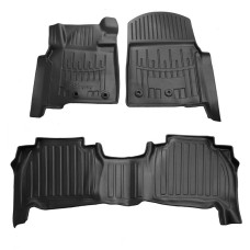 Коврики Stingray 3D 2011-2025 (4 шт, полиуретан) для Toyota Land Cruiser 200