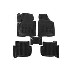 Килимки Stingray 3D (5 шт, поліуретан) для Volkswagen Touran 2003-2010 рр