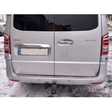 Накладки на стопы (2 шт, пласт) для Mercedes Vito/V-class W447 2014- гг